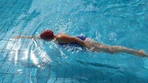 optimale Druckphase beim Kraulschwimmen optimale Druckphase beim Kraulschwimmen